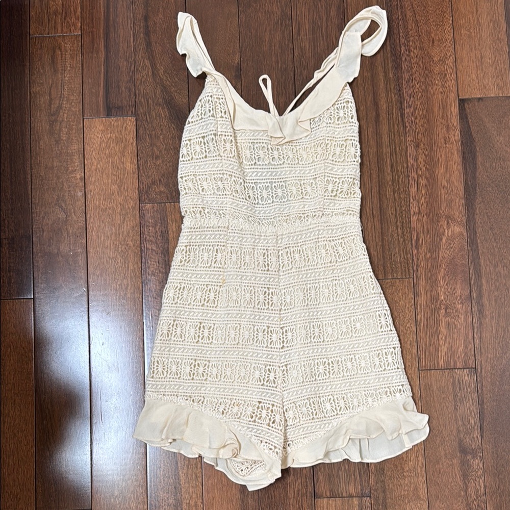 ASTR the label romper crochet